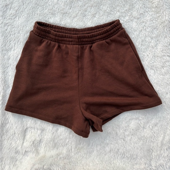 Victoria’s Secret new tag brown fleece lounge shorts Size Small - Picture 1 of 8